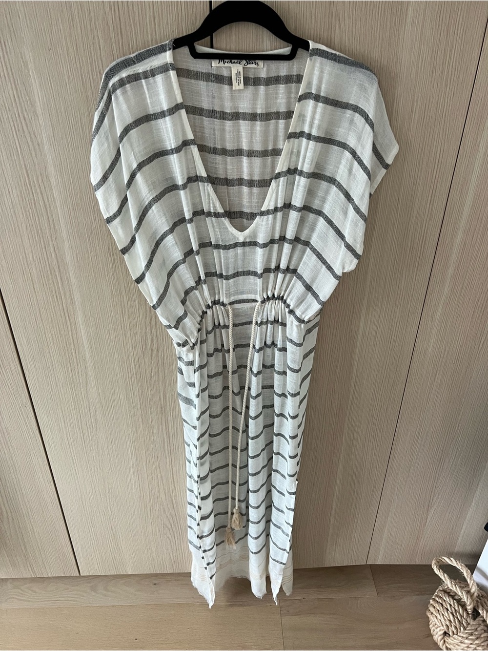 Michael Stars Striped Beach Cover-Up